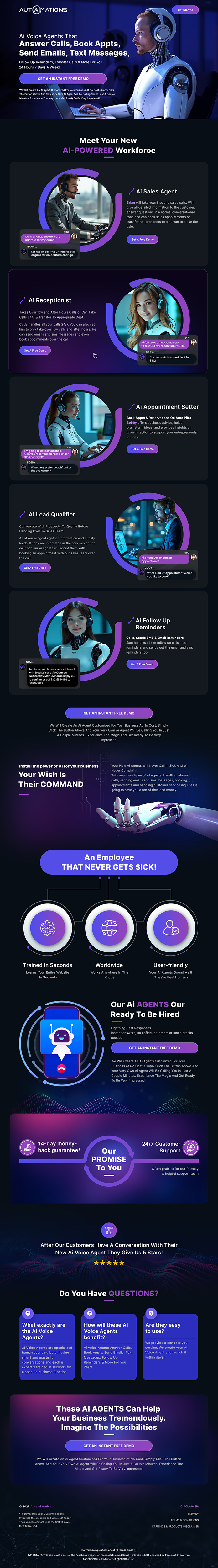 Landing Page-Design von sai.designer87 für Shane | Design #35172175