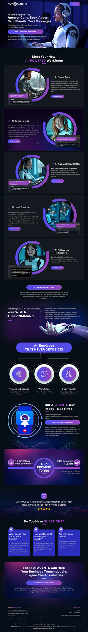 Landing Page Design by sai.designer87