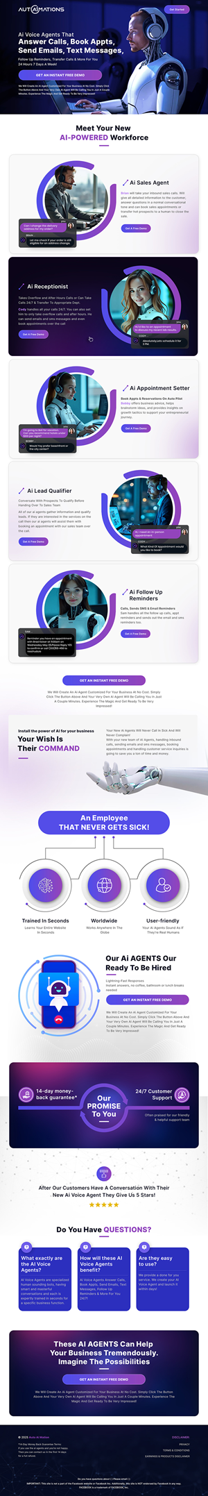 Landing Page-Design von sai.designer87 für Shane | Design #35181576