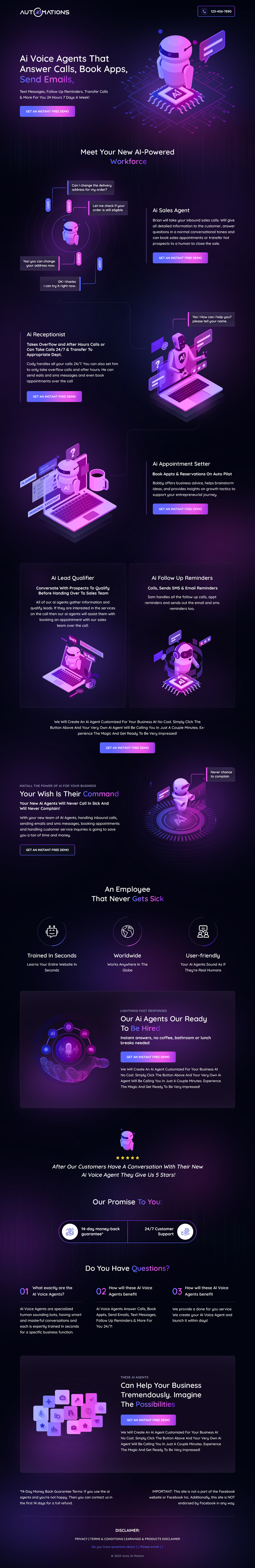 Landing Page Design by sai.designer87 for Shane | Design #35181597