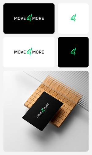 Logo-Design von Ha.Connick für move4more AG | Design: #35182610