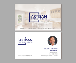 Business Card Design by Andrés Sebastián for this project | Design: #35161148
