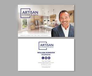 Business Card Design by Andrés Sebastián for this project | Design: #35161268