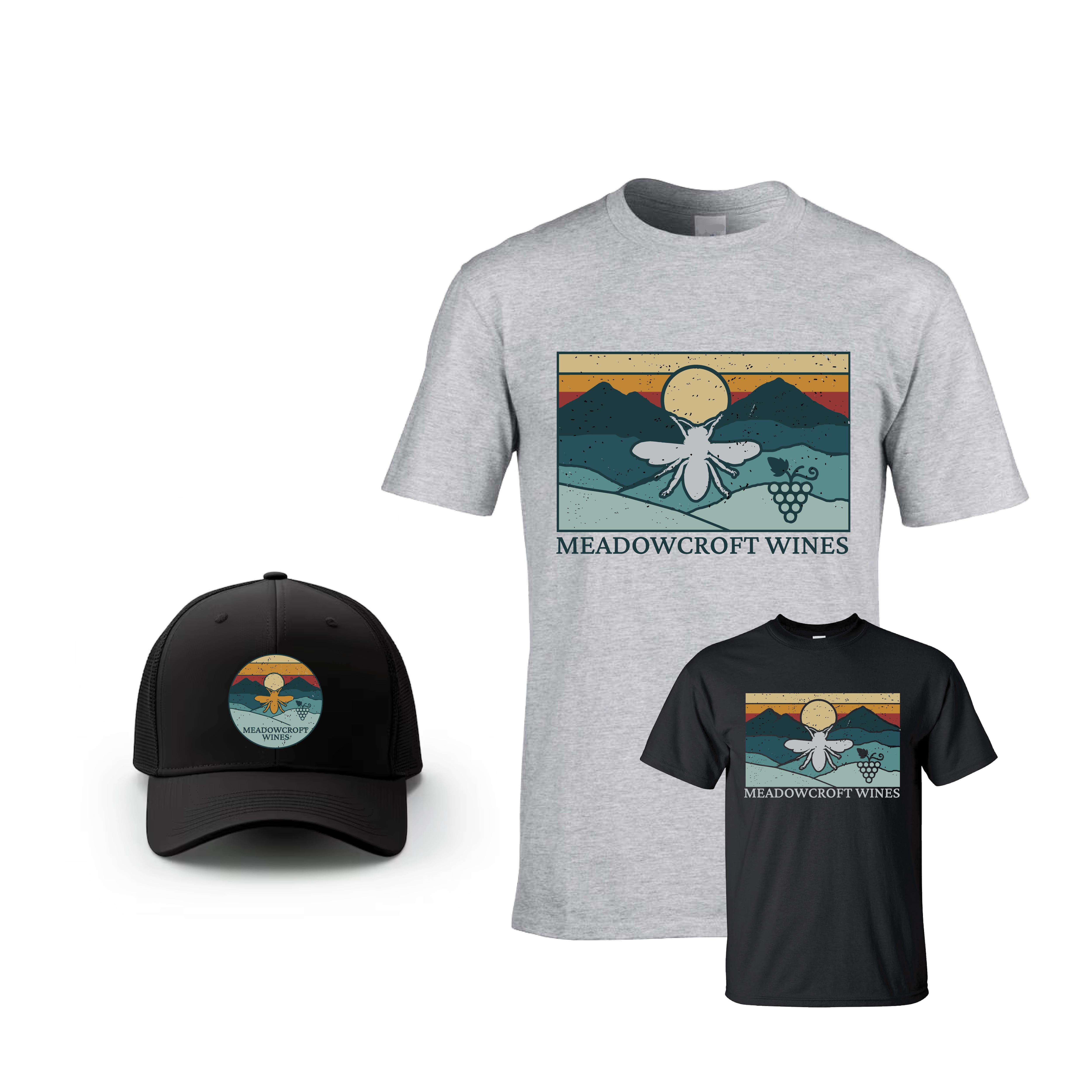 T-shirt Design by onze design for Meadowcroft Wines | Design #35169247