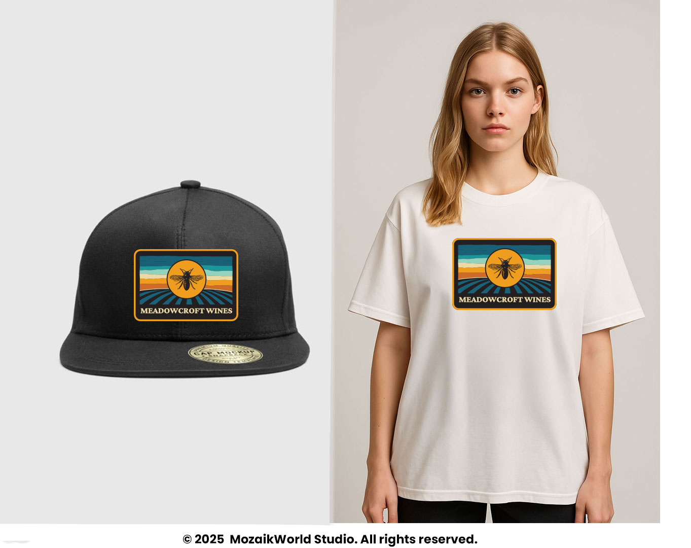 T-shirt Design by Mozaikworld Studio for Meadowcroft Wines | Design #35169367