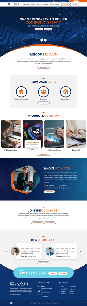Web Design by pb for Marketing by Nomads | Design #35182102