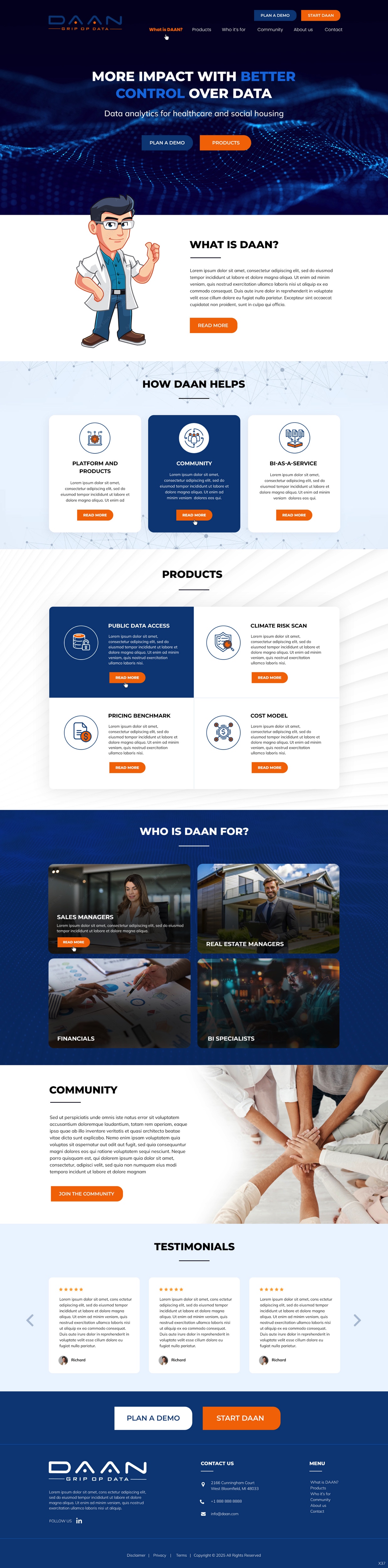 Web Design by pb for Marketing by Nomads | Design #35182108