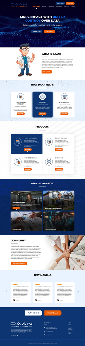 Web Design by pb for Marketing by Nomads | Design: #35182108