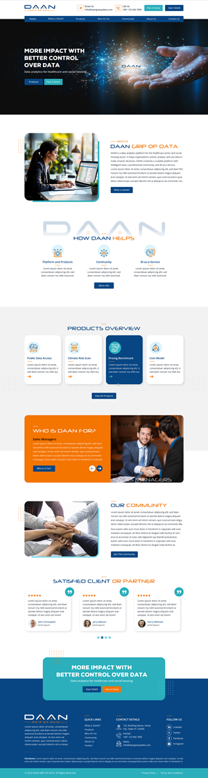 Web Design par Sbss pour Marketing by Nomads | Design : #35181055