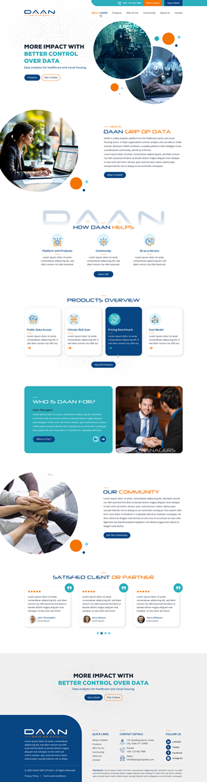 Web Design par Sbss pour Marketing by Nomads | Design : #35181056