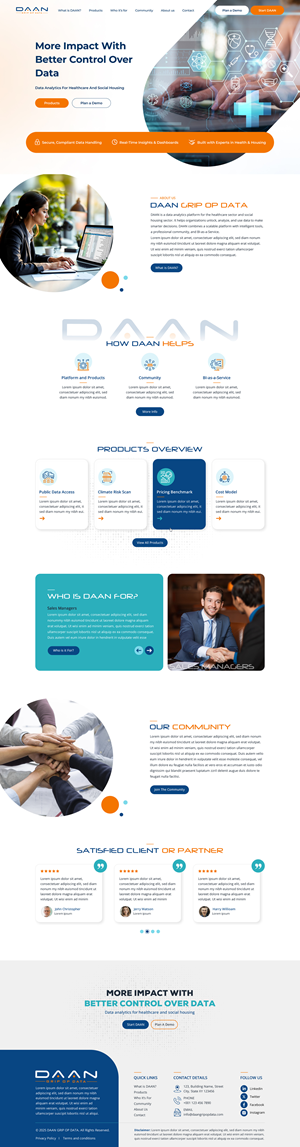 Web Design par Sbss pour Marketing by Nomads | Design : #35181837
