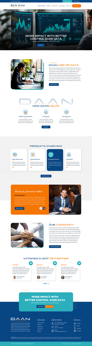 Web Design par Sbss pour Marketing by Nomads | Design : #35181865