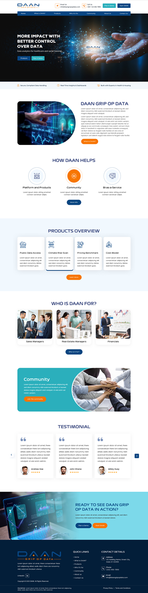 Web Design by Sbss for Marketing by Nomads | Design: #35181875