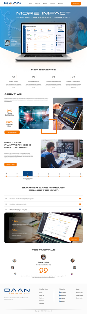 Web Design par victipedia pour Marketing by Nomads | Design : #35190384