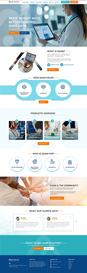 Web Design par creative.bugs pour Marketing by Nomads | Design : #35192178