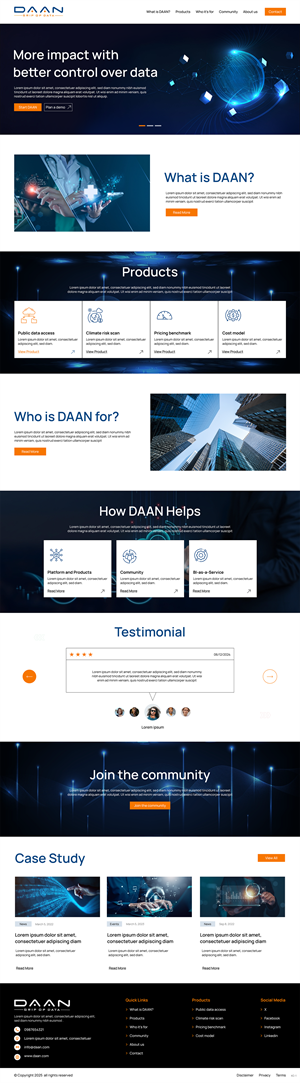 Web Design by Creative Slices for Marketing by Nomads | Design #35187452