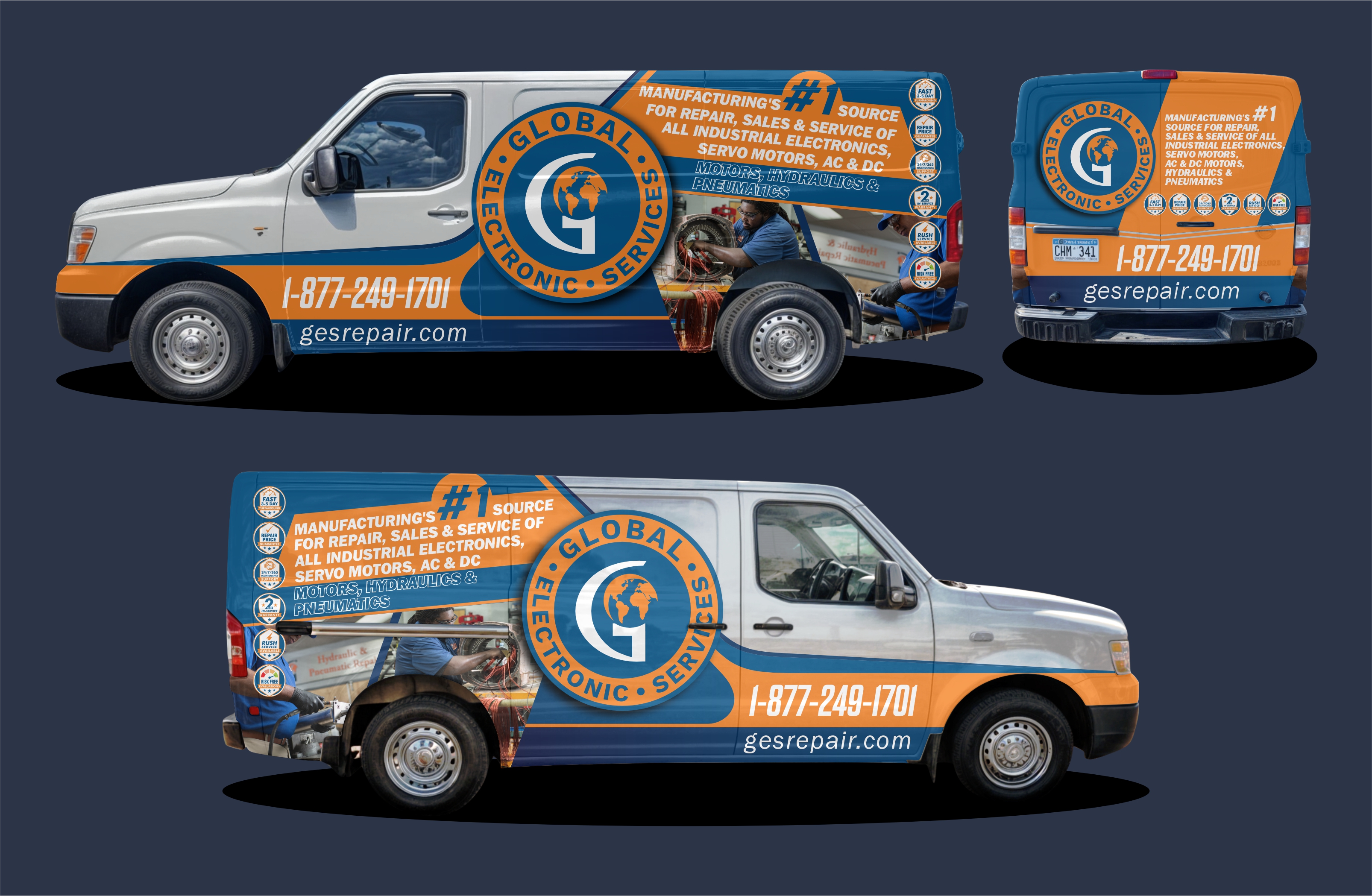 Graphic Design by erikdesign for Global Electronic Services, Inc. | Design #35168835