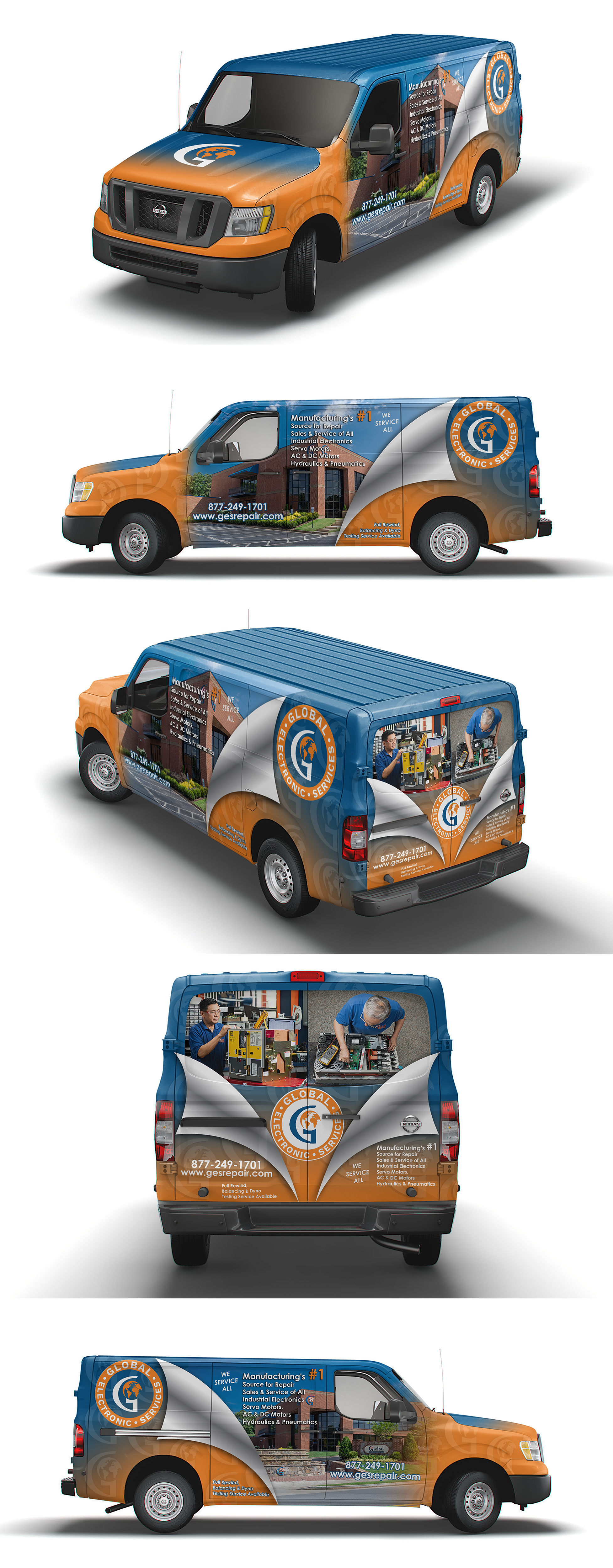 Design Graphique par AZ_Studio pour Global Electronic Services, Inc. | Design #35178747