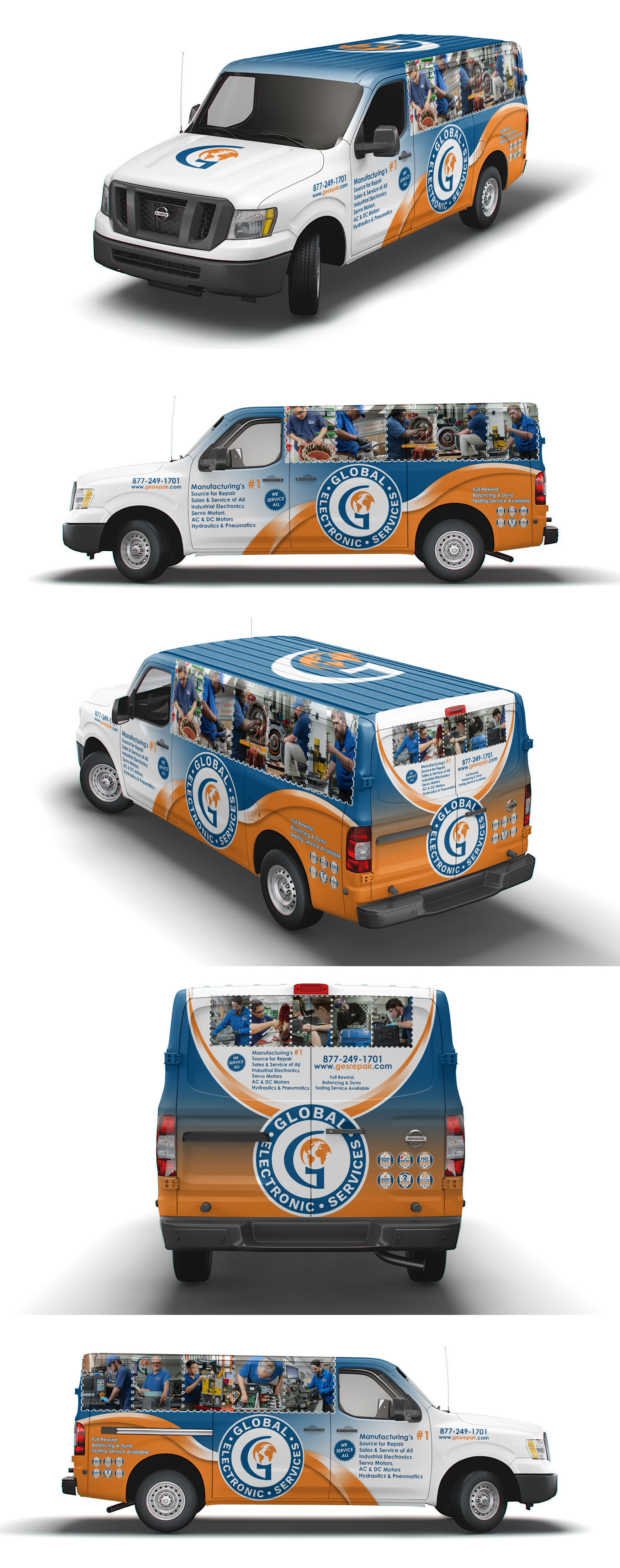 Diseño Gráfico por AZ_Studio para Global Electronic Services, Inc. | Diseño #35180557