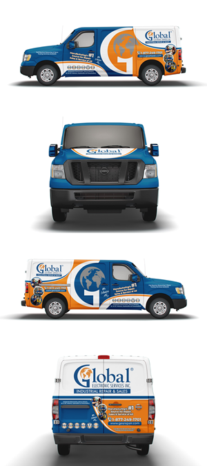 Graphic Design by ANGGI MAULANA PRAKOSO for Global Electronic Services, Inc. | Design #35174488