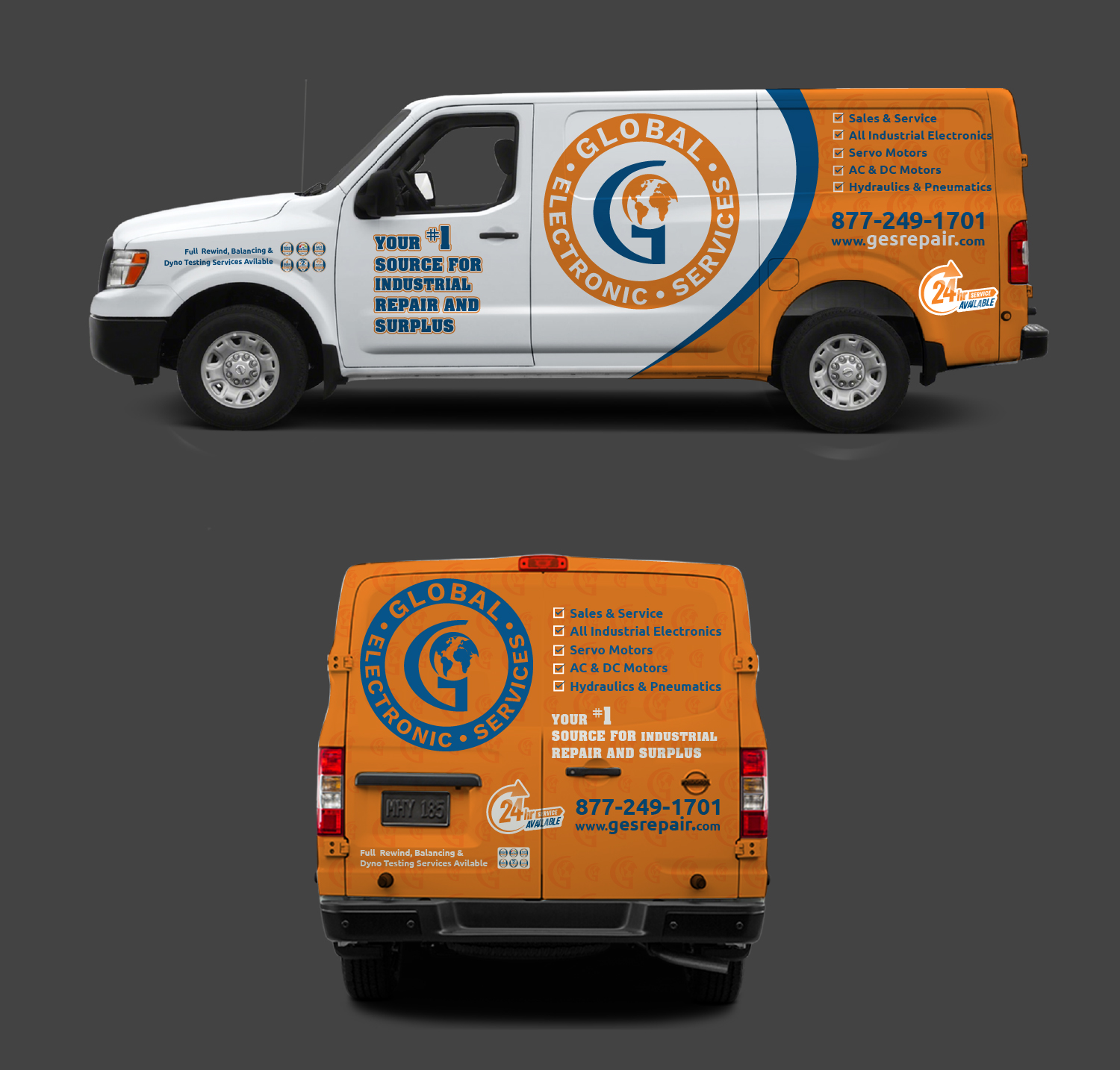 Diseño Gráfico por Wrapcia para Global Electronic Services, Inc. | Diseño #35191113