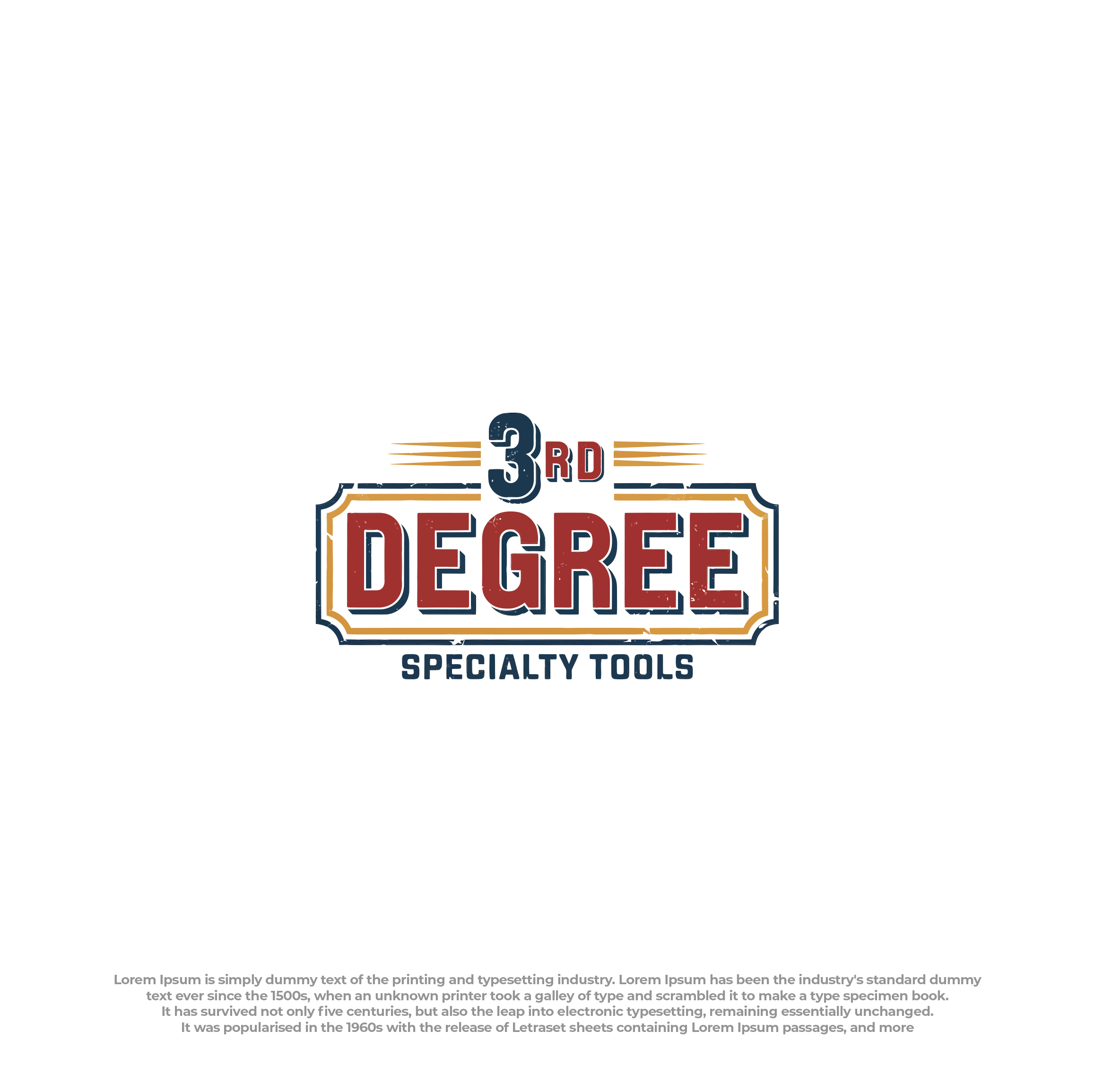 Logo Design by Peak design for 3rd Degree Specialty Tools LLC | Design #35212461