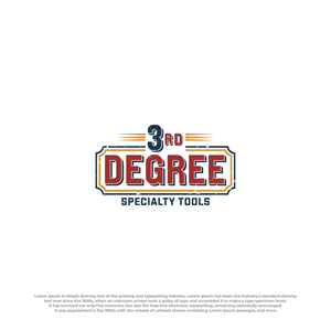 Logo Design by Peak design for 3rd Degree Specialty Tools LLC | Design: #35212461