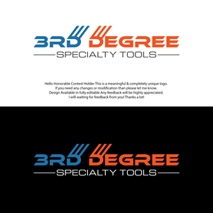 Logo Design by Designerrasedul for 3rd Degree Specialty Tools LLC | Design: #35167884