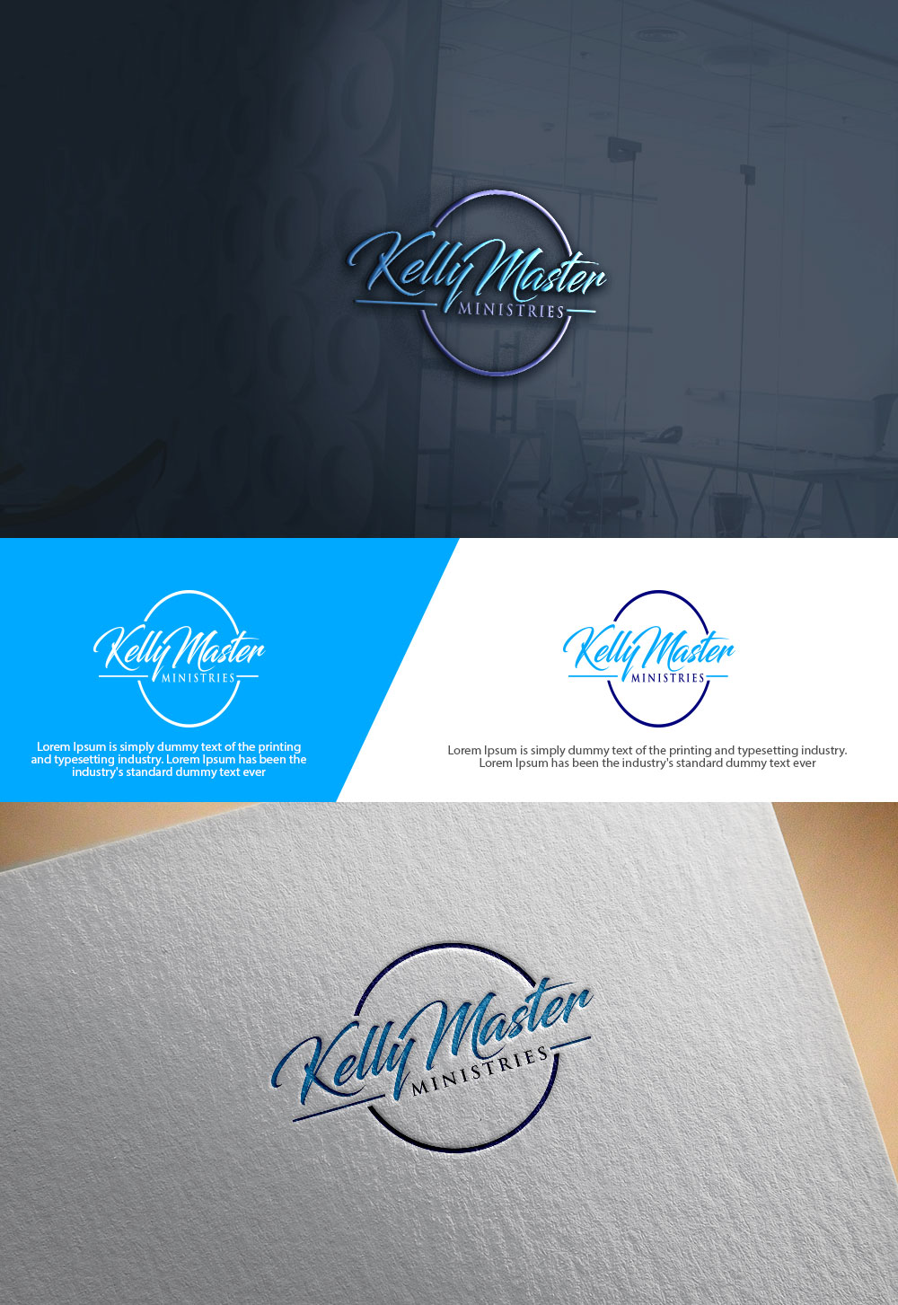 Diseño de Logo por sulemani  creation para Kelly Master Ministries | Diseño #35175374