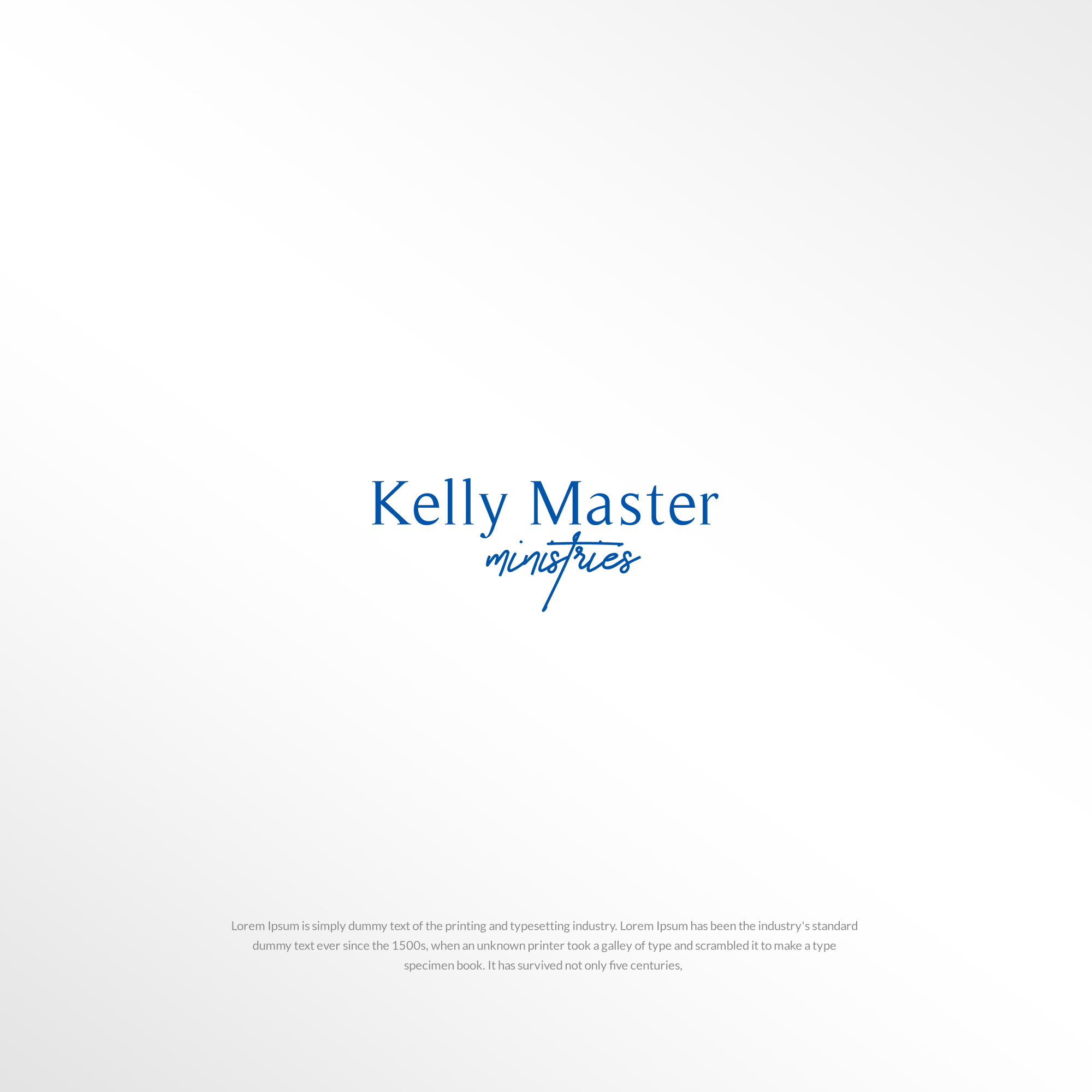 Logo Design by SL Designer for Kelly Master Ministries | Design #35173627