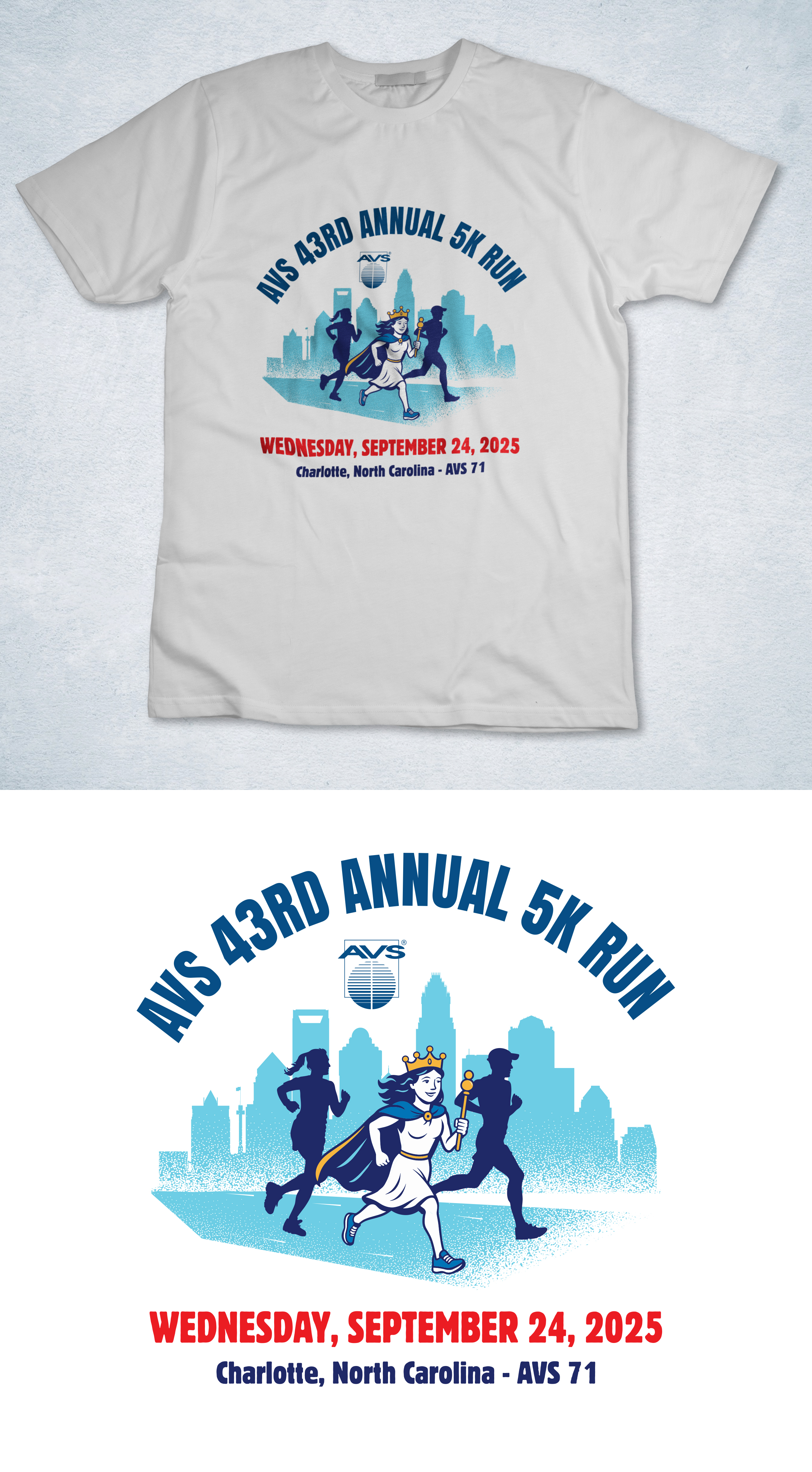T-shirt Design by Karim Craft for AVS | Design #35210574