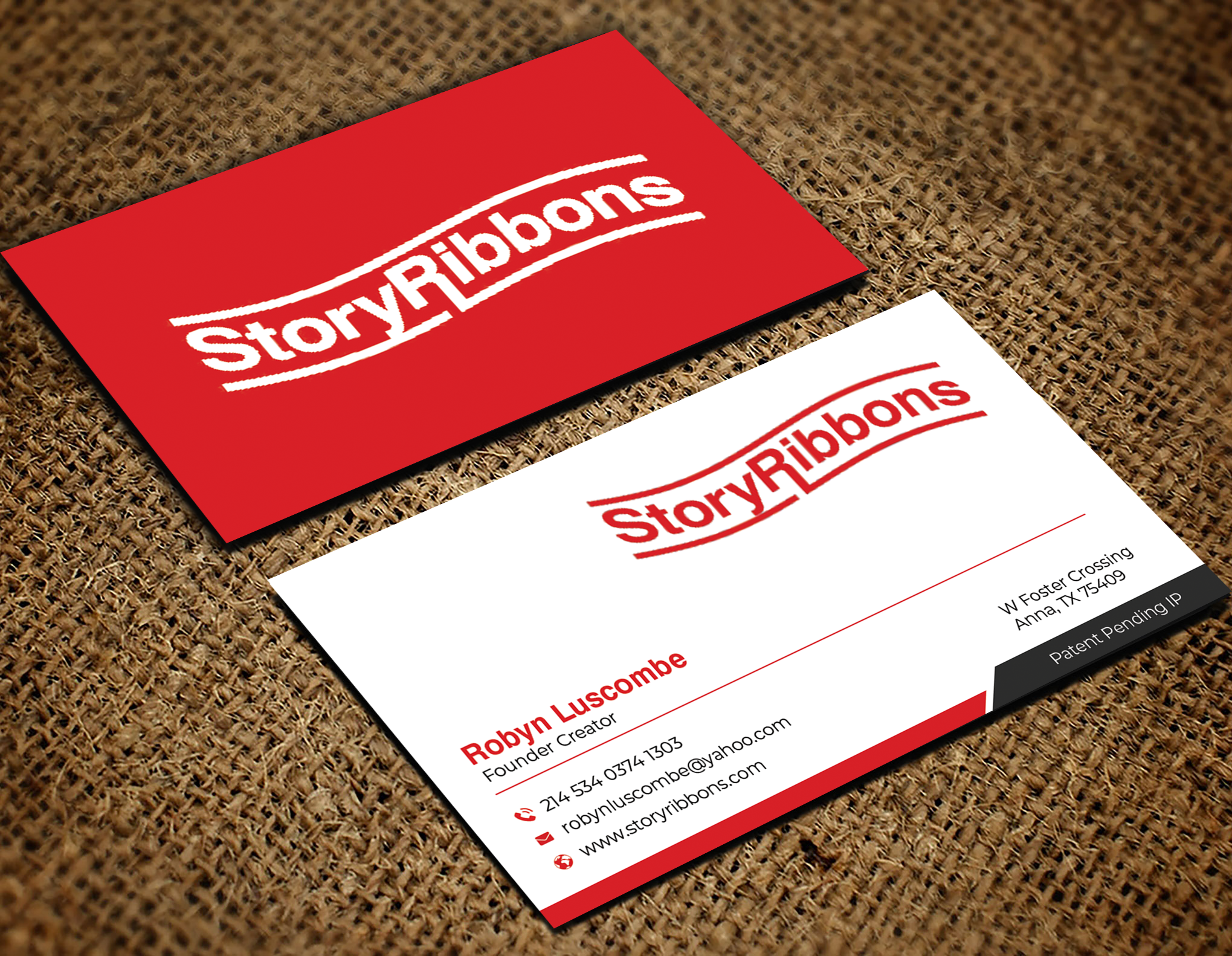 Visitenkarten-Design von Graphixpointt für Robyn Luscombe Studios | Design #35176613