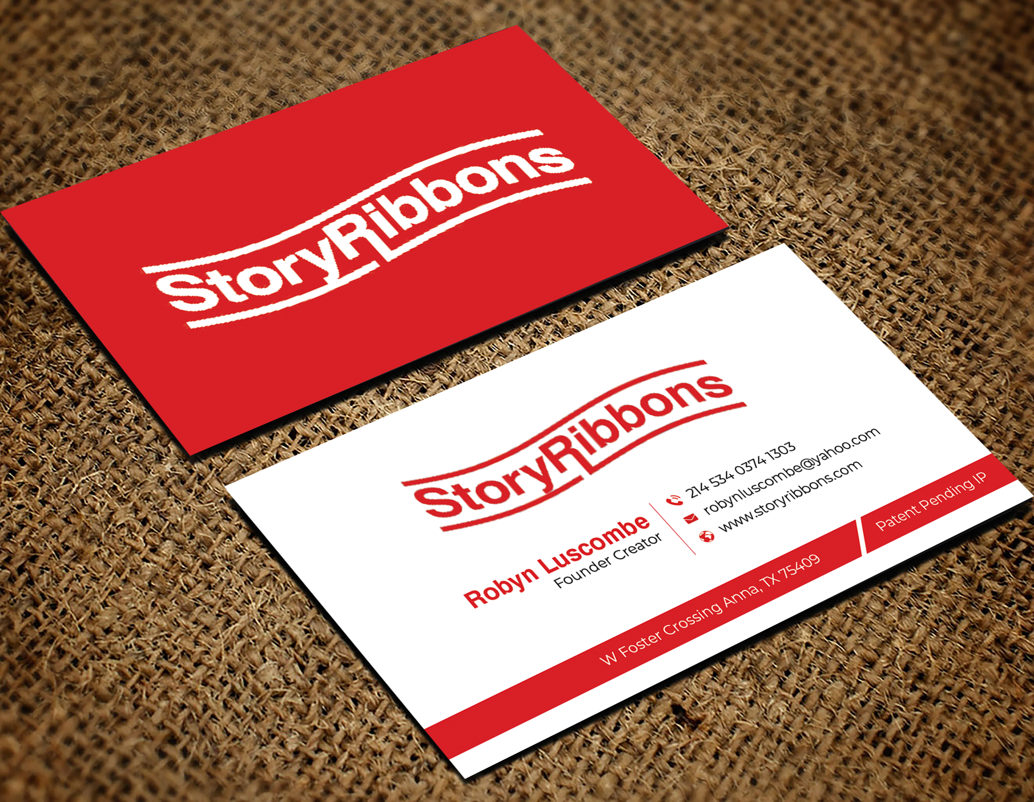 Visitenkarten-Design von Graphixpointt für Robyn Luscombe Studios | Design #35176723