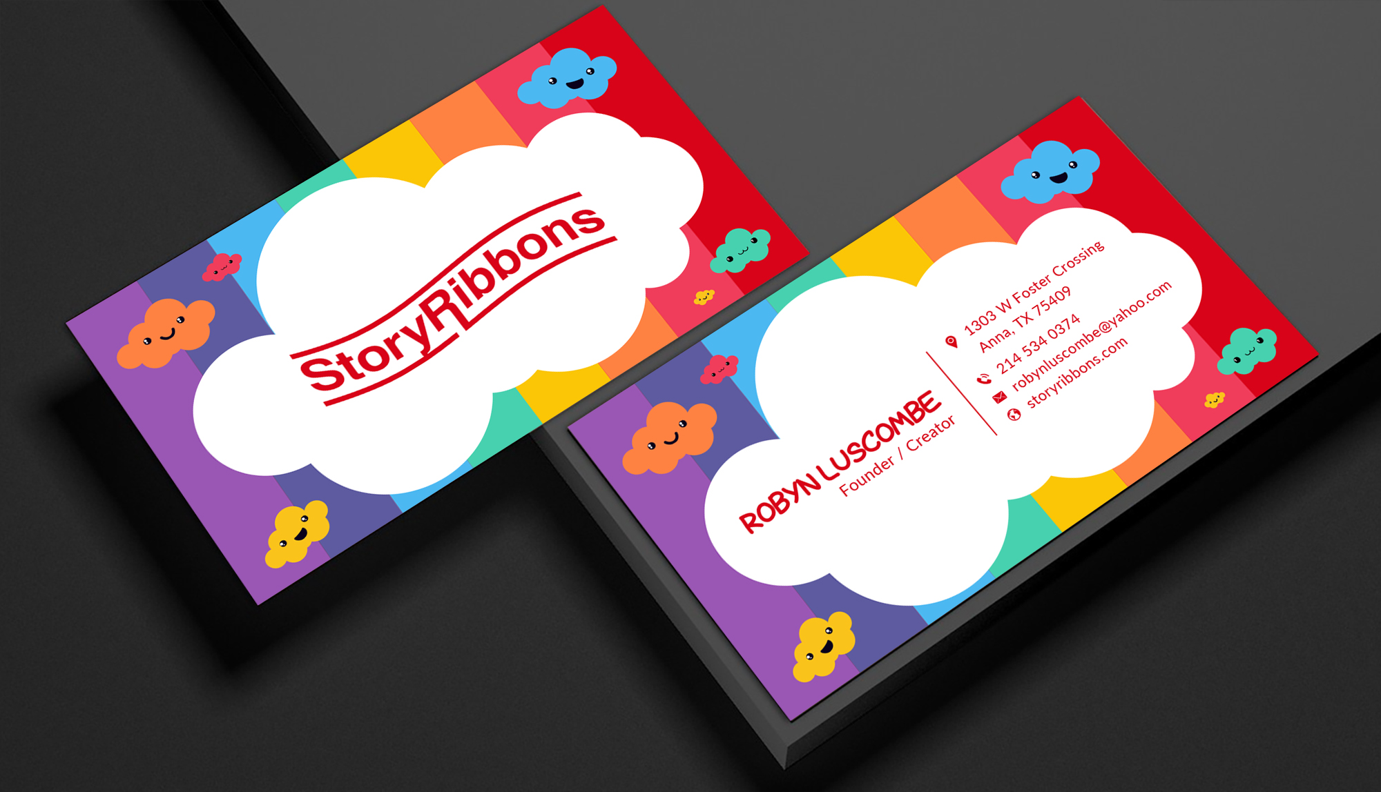 Diseño de Tarjeta de Presentación por Sun Moon Graphic Designer para Robyn Luscombe Studios | Diseño #35178718