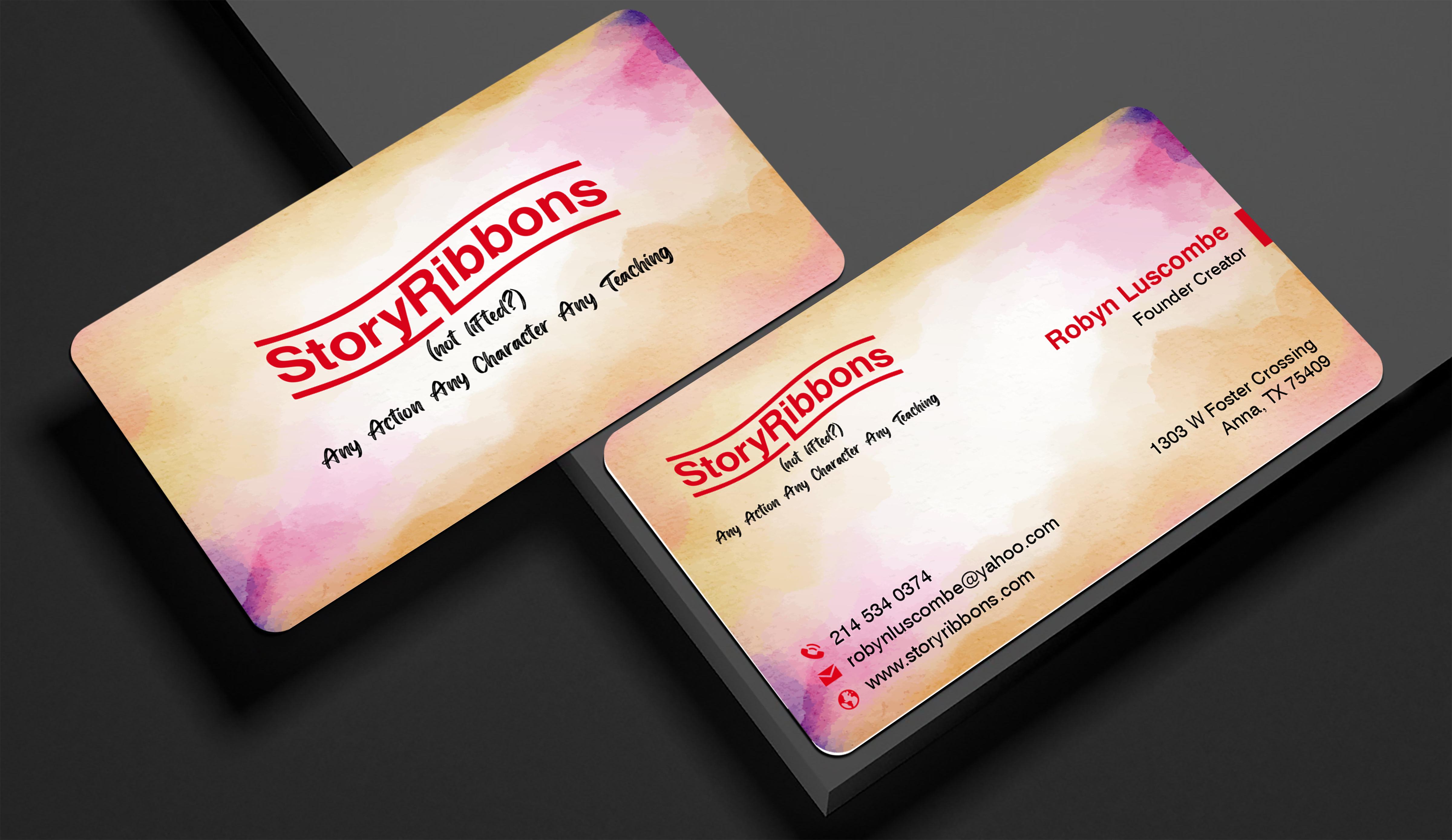 Visitenkarten-Design von j_graphic für Robyn Luscombe Studios | Design #35174400