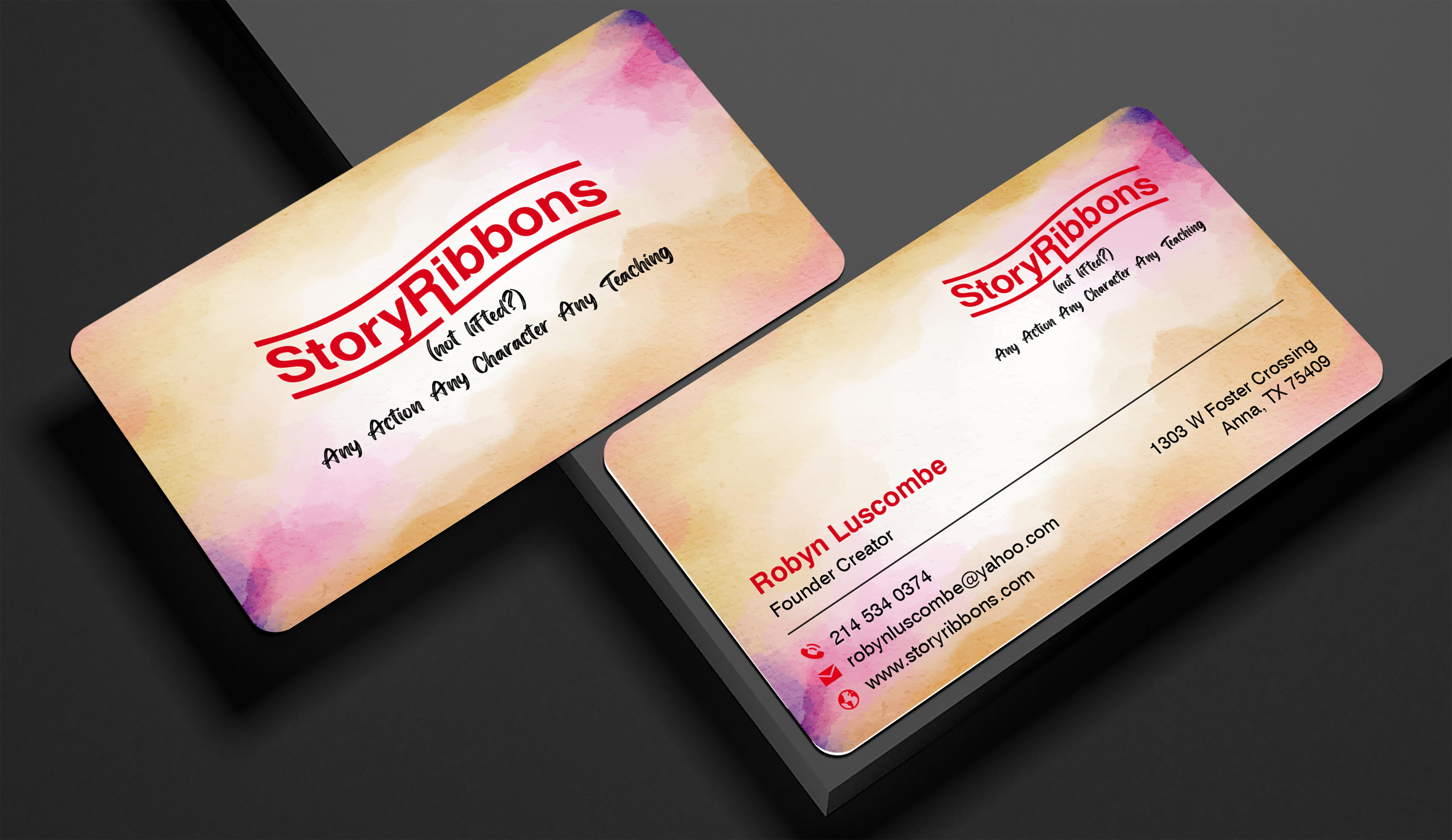 Visitenkarten-Design von j_graphic für Robyn Luscombe Studios | Design #35174422