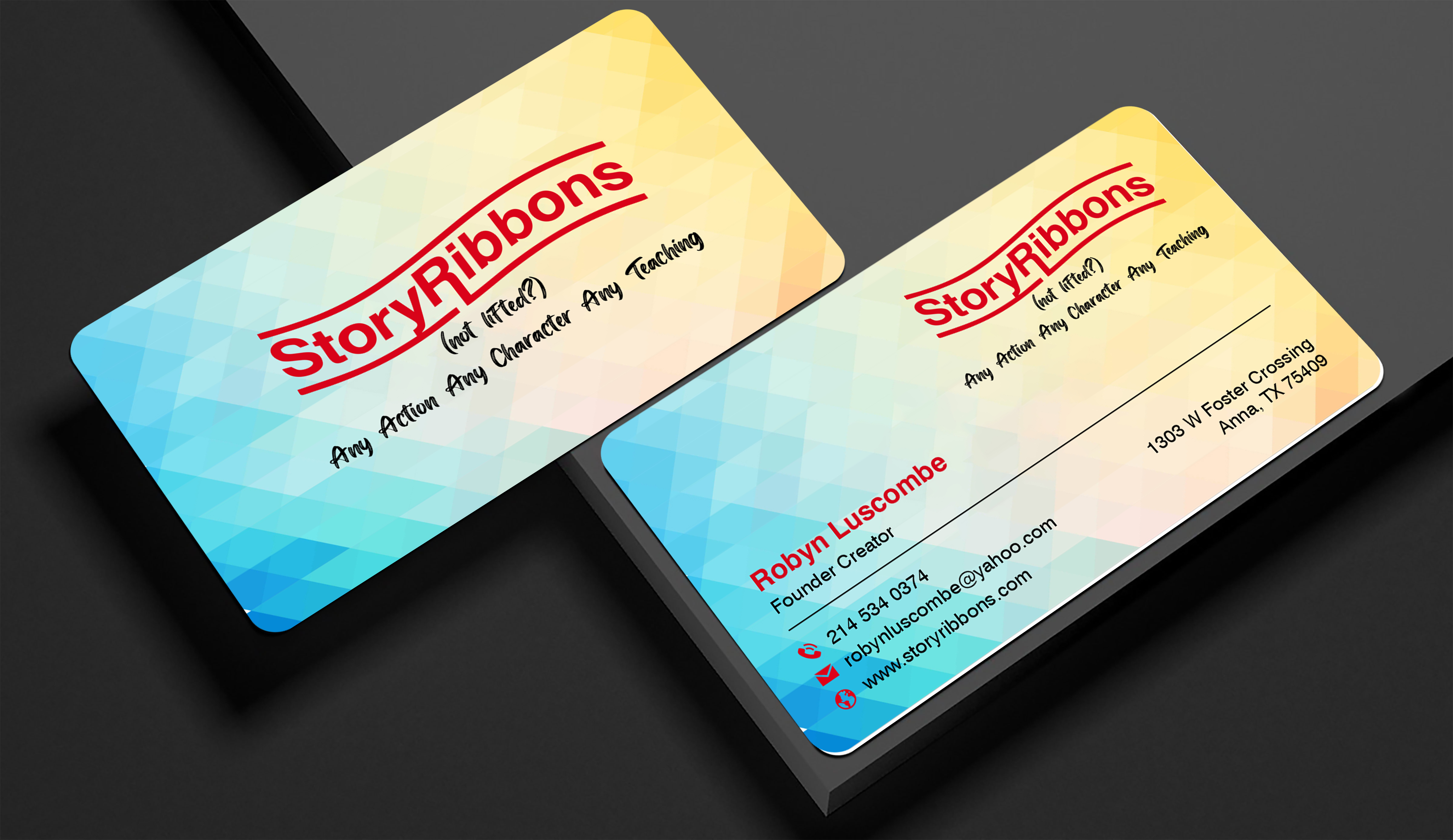 Visitenkarten-Design von freelancer75 für Robyn Luscombe Studios | Design #35174997