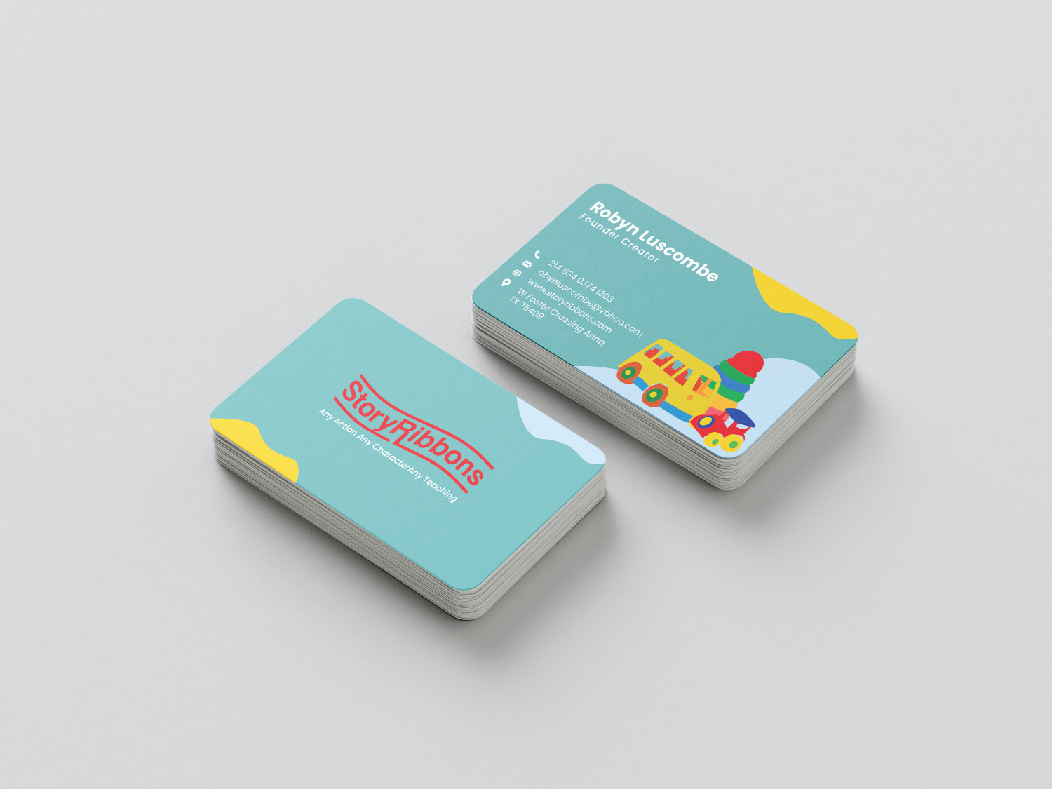 Visitenkarten-Design von Maxo-Biz für Robyn Luscombe Studios | Design #35181192