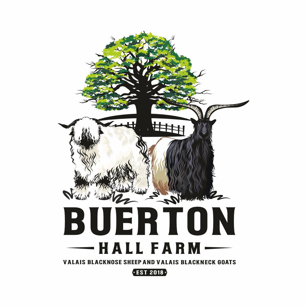 Logo Design by N83touchthesky for Buerton Hall Farm | Design: #35213578