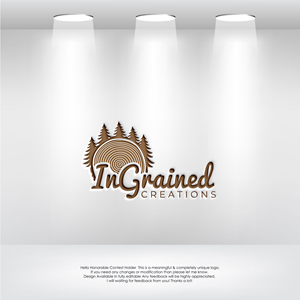 Logo Design by LogoEon for InGRAINed Creations, LLC. | Design: #35205900