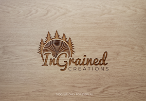 Logo Design by LogoEon for InGRAINed Creations, LLC. | Design: #35205901