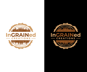 Logo Design by RS_Design for InGRAINed Creations, LLC. | Design: #35180900