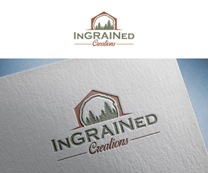 Logo Design by Luckey yaari for InGRAINed Creations, LLC. | Design: #35185734