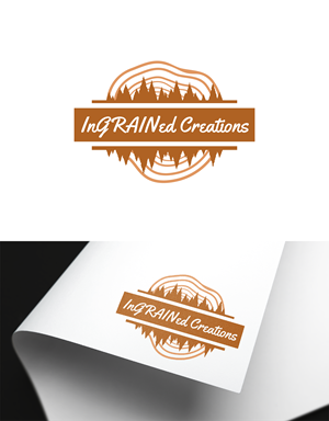 Logo Design by Fezy Design Studio for InGRAINed Creations, LLC. | Design: #35175412