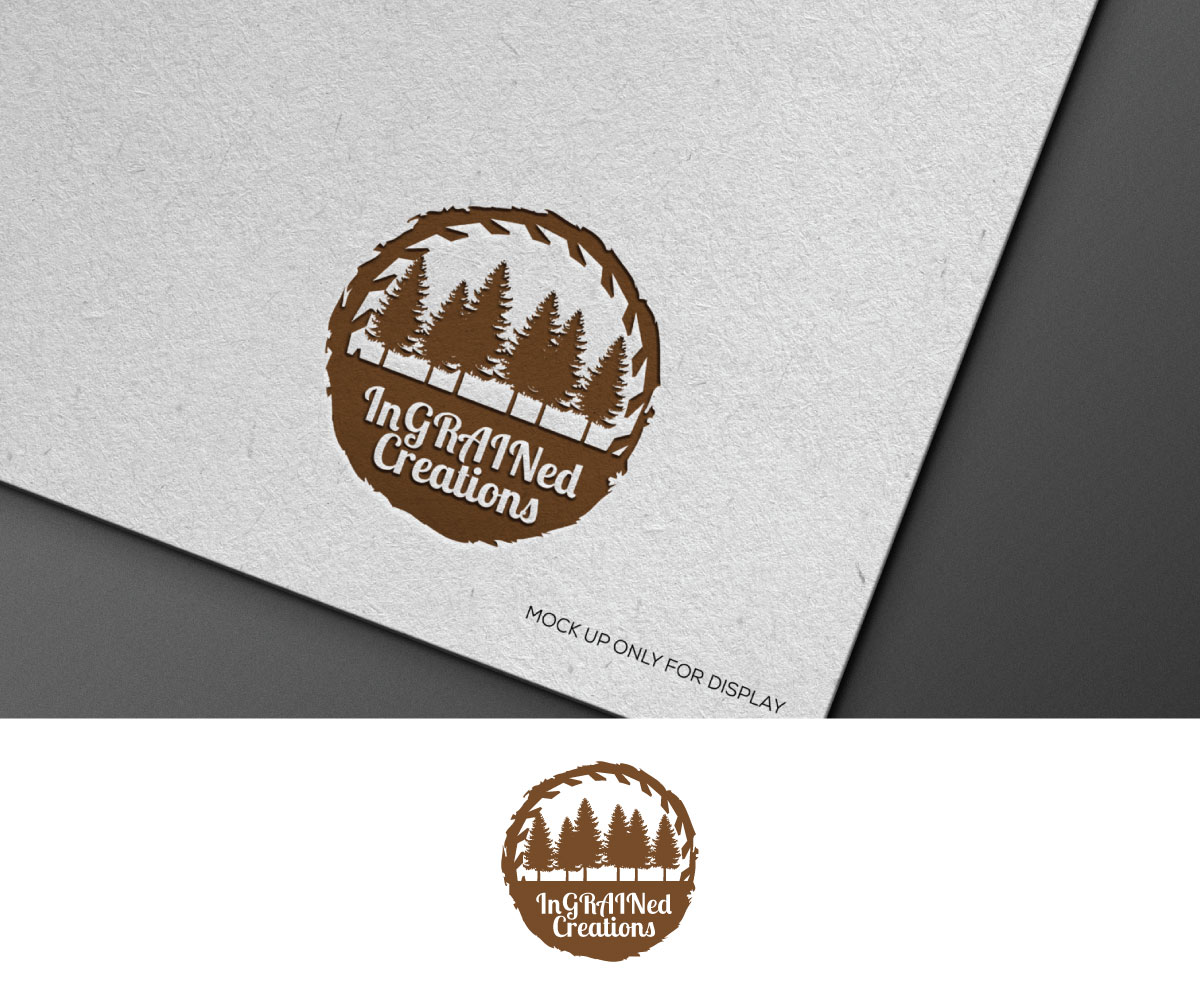 Logo Design by Srk pix!14 for InGRAINed Creations, LLC. | Design #35187768