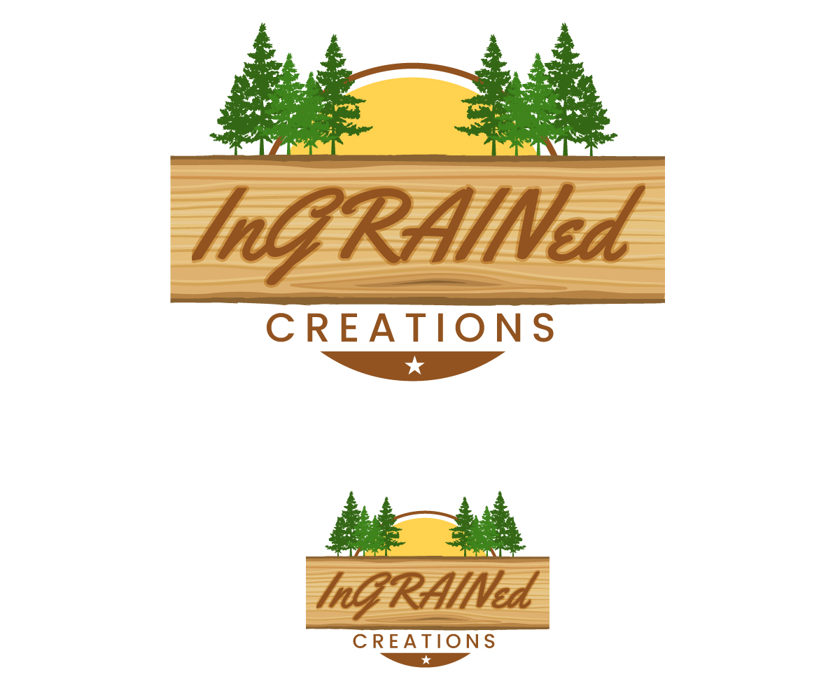 Logo Design by Paint-Tools for InGRAINed Creations, LLC. | Design #35180774
