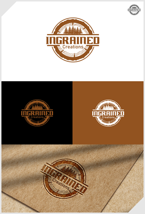 Logo Design by IDesign1606 for InGRAINed Creations, LLC. | Design: #35182073