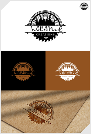 Logo Design by IDesign1606 for InGRAINed Creations, LLC. | Design: #35182074
