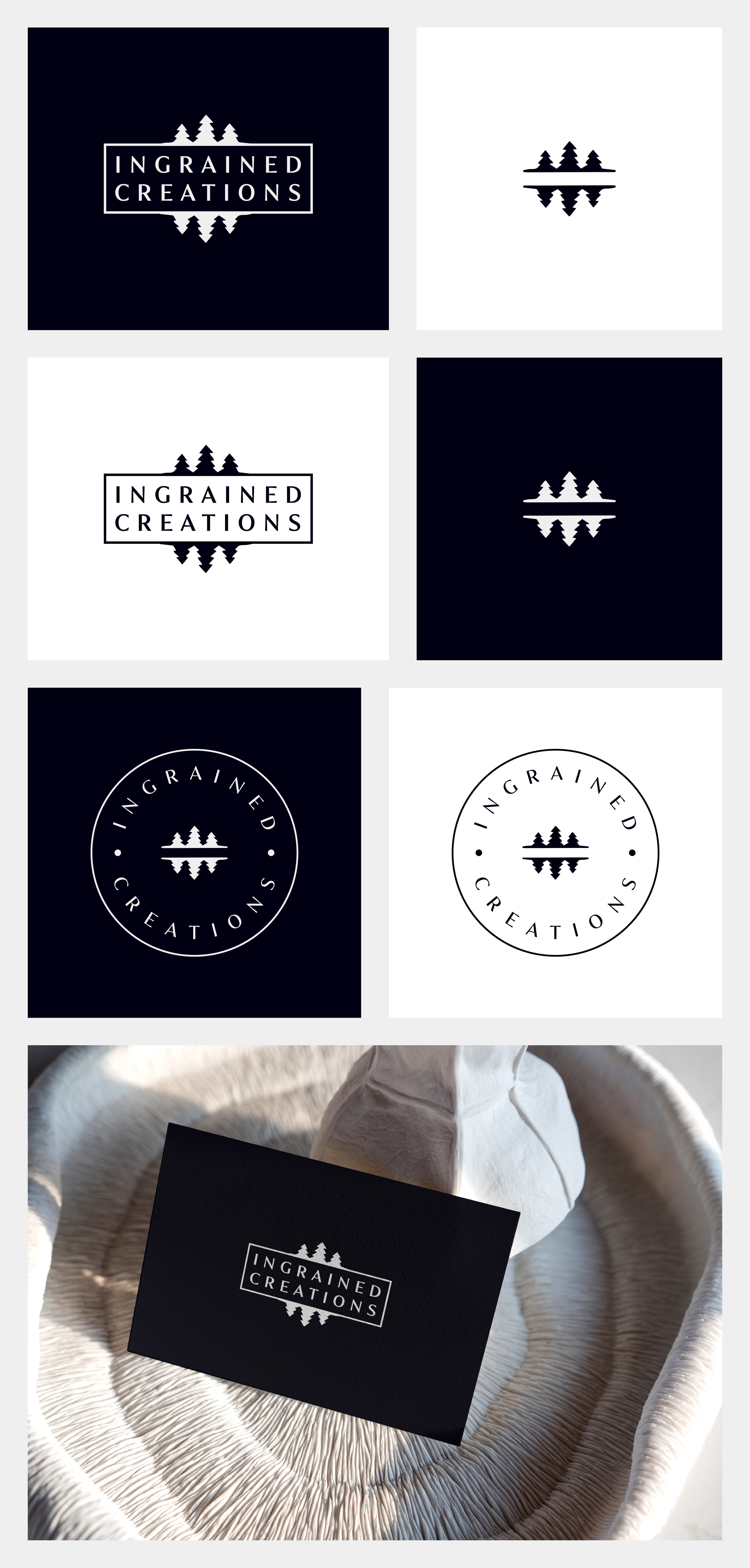 Logo Design by Ha.Connick for InGRAINed Creations, LLC. | Design #35181154
