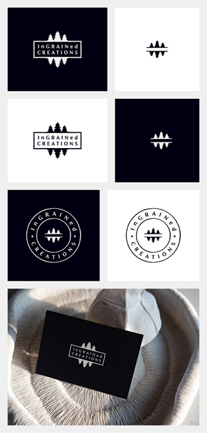 Logo Design by Ha.Connick for InGRAINed Creations, LLC. | Design: #35182926